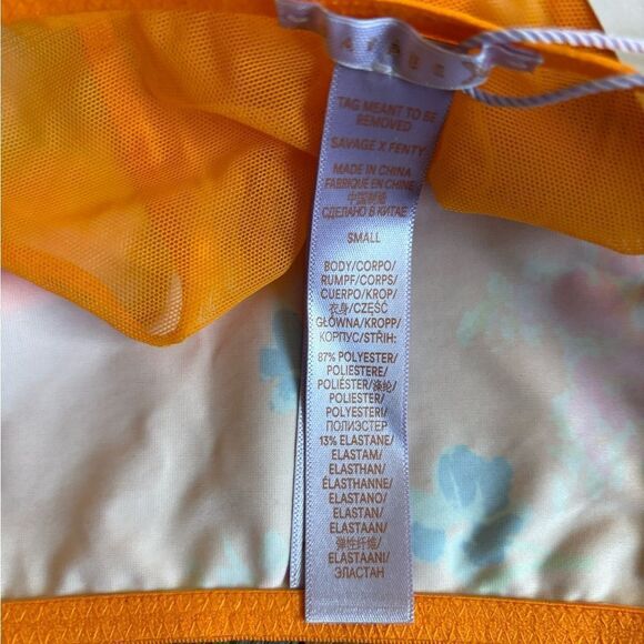 Savage Fenty floral lingerie by Rihana - Picture 3 of 4